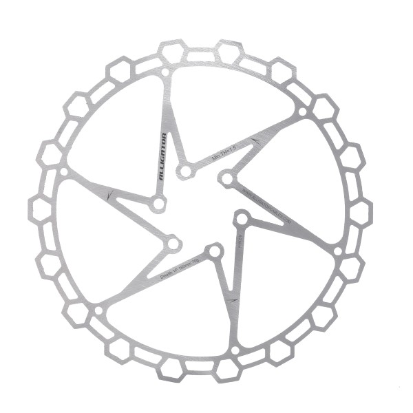 Disco freno "DIAMOND" 160mm colore silver